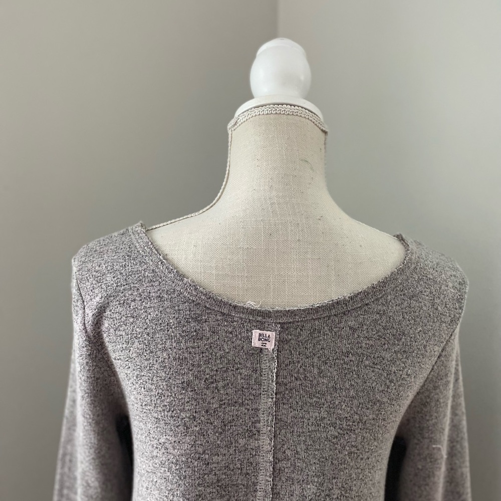 Billabong L/S Knit Fit and Flair Mini Dress - Picture 5 of 6